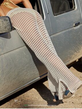 Aerie Crochet Cover-Up Pants NWT | Beach Vacation Vibes | Size MED